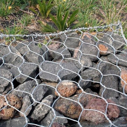 Купите стандартные габионные клетки размером 2x1x1 м, габионная корзина из проволочной сетки, цена на стену