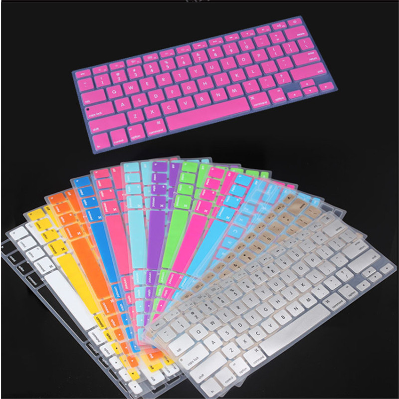 Водонепроницаемая Защитная пленка для клавиатуры ноутбука, для Apple Macbook pro13/11Air 13/15 Retina12 дюймов Чехол для компьютерной клавиатуры