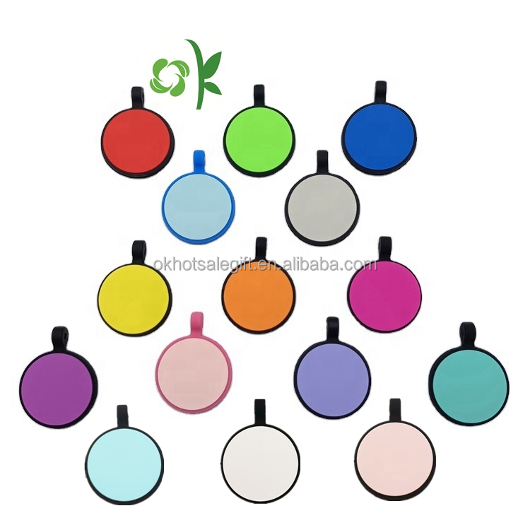 OKSILICONE индивидуальный логотип, персонализированное Имя ID, силиконовые бирки для домашних животных, многоразовые бирки против потери для домашних питомцев, собак, силиконовые бирки для собак