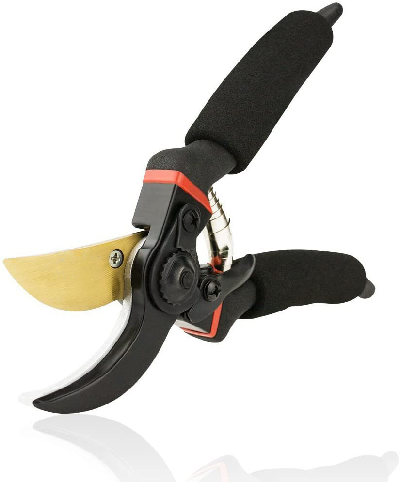 8" Professional Premium Bypass Pruning Shears Small Pruning Shears Garden Cutter Clippers