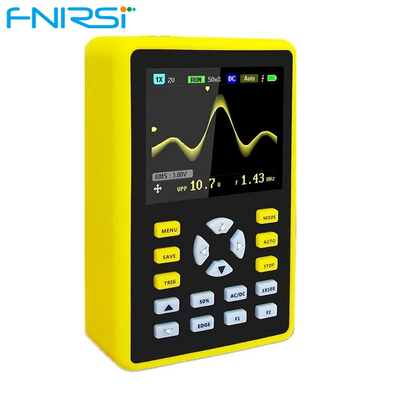 FNIRSI-5012H 2,4-дюймовый экран цифровой осциллограф 500 мс/с частота дискретизации 100 МГц аналоговая полоса пропускания Поддержка сигнала для хранения