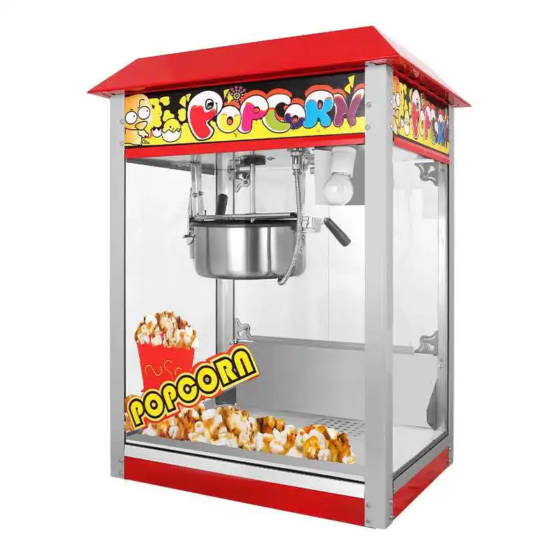 Snack equipment commercial popcorn machine automatic 8 OZ popcorn vending machine discount now