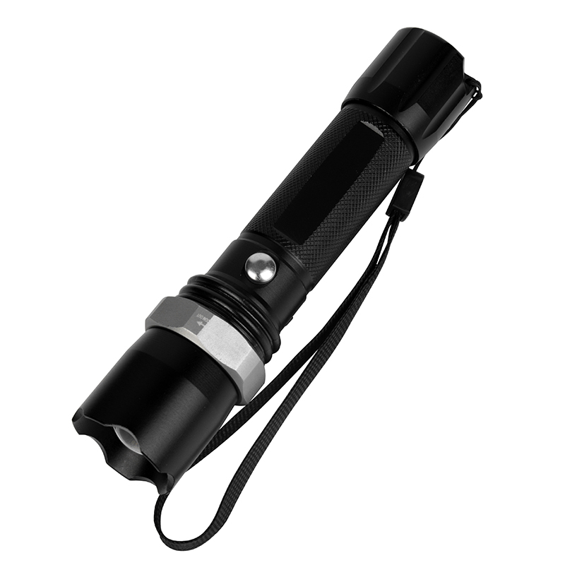 Manufacturers Wholesale LED Rotating Zoom Flashlights Torch Outdoor Rechargeable Portable Lanterna Mini Flashlights