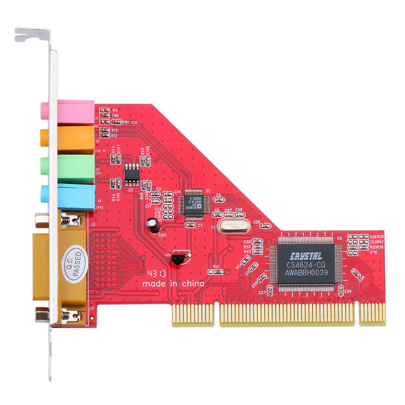 Звуковая карта PCI Универсальная встроенная звуковая карта для настольных компьютеров