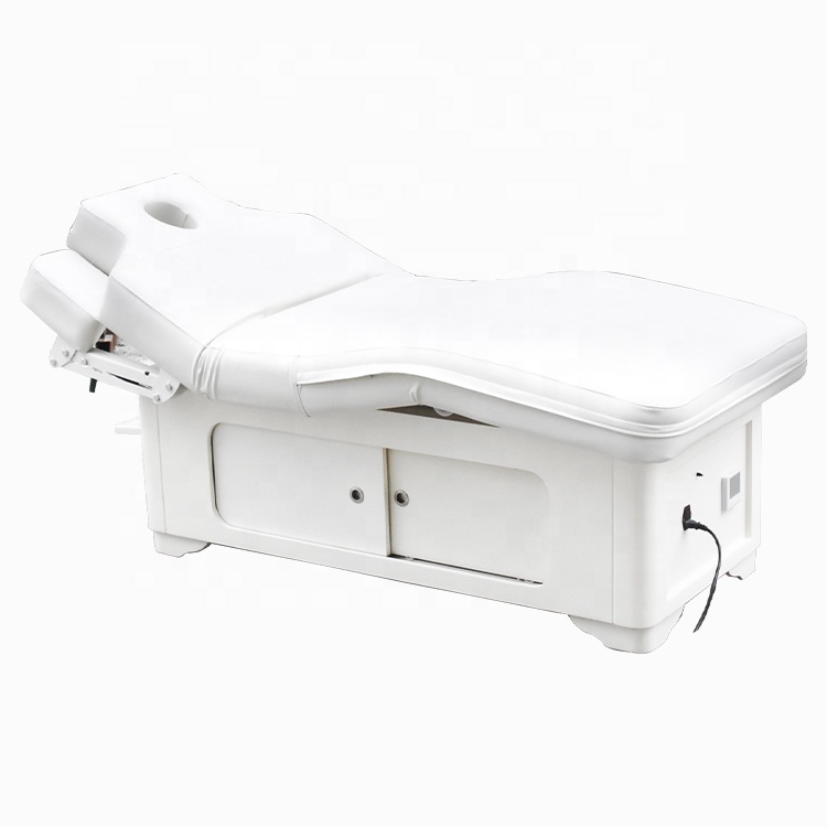 Spa Table Facial Cosmetic Electric Spa Bed Massage Bed Folded Massage Bed