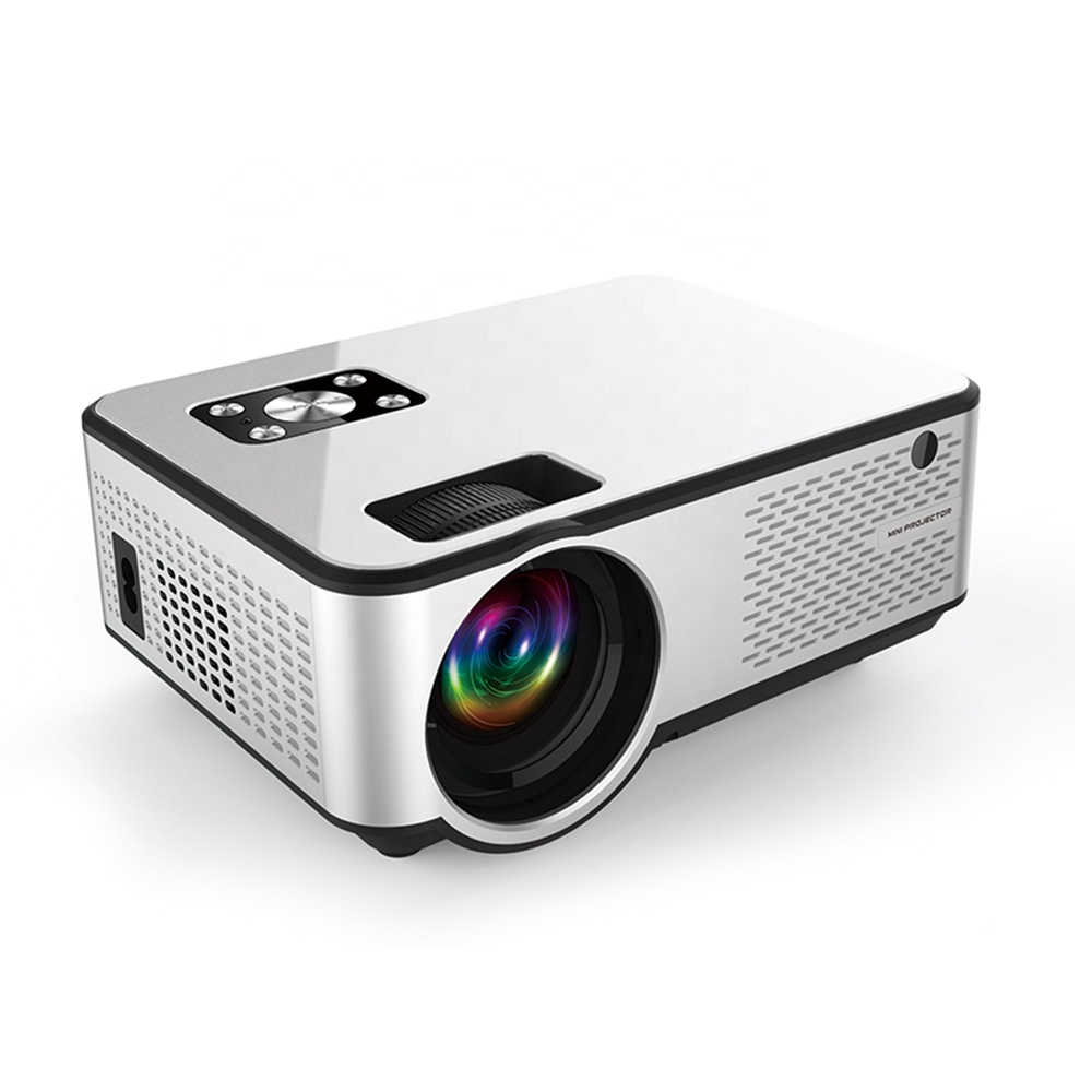 Заводская цена, домашний кинотеатр C9 Mini LCD 1080p Full HD, видео, домашний кинотеатр, проектор для смартфона, проектор для большого экрана