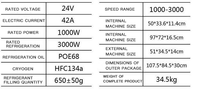 GOUKU 3000w Портативный электрический автомобиль Универсальный 24v Rv кондиционер на крыше