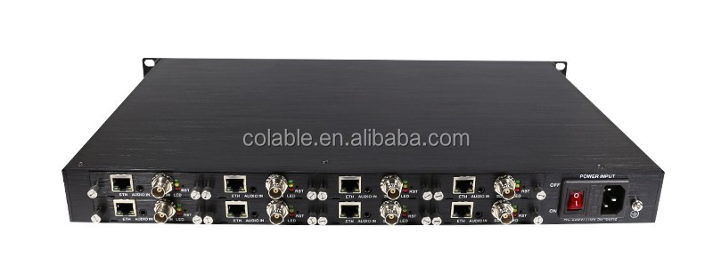COL-8108S 8 channel SDI IPTV encoder