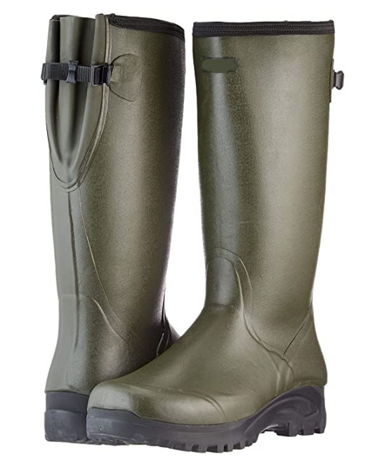 Fashion waterproof simple ladies cheap rubber rain boots unisex adult hunting boots