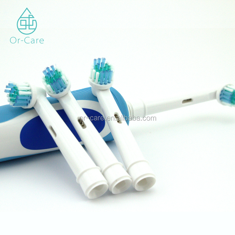 Or-Care Adaptable 360 Degree Sonic Electric Toothbrush Replacement Round Heads