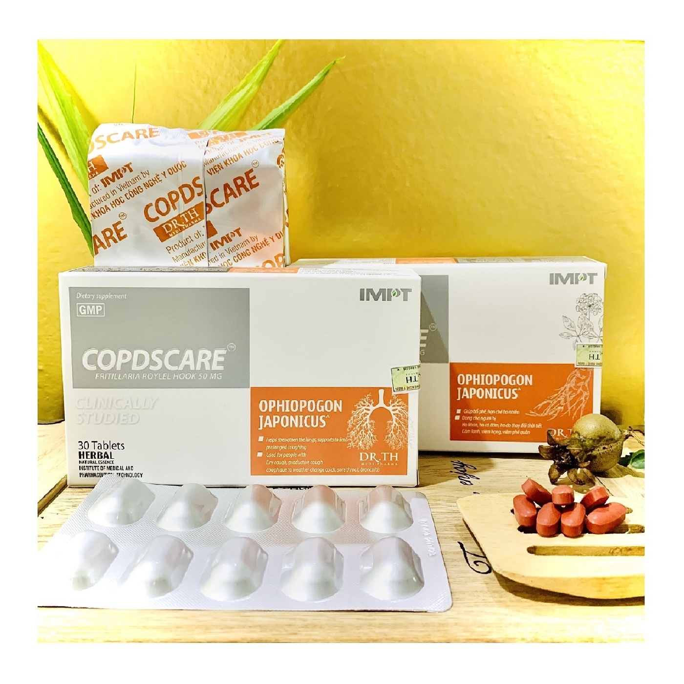 Natural Herbs Lung Function Reducing Harm Of Smoking Supporting Cough Relieving Symptoms Copdscare Health Care Product