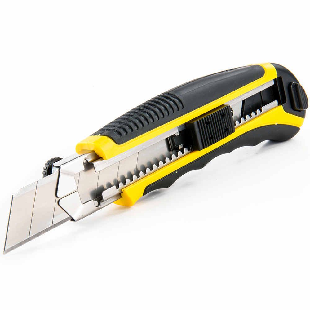 25mm multi function pocket snap off lock retractable blade plastic sliding knife paper art office DIY utility cutter knife