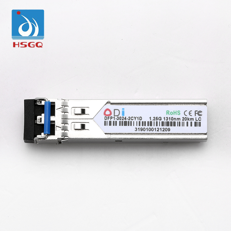 Модуль приемопередатчика DDM 1,25G SFP 1310nm 20km HSGQ OEM/ODM