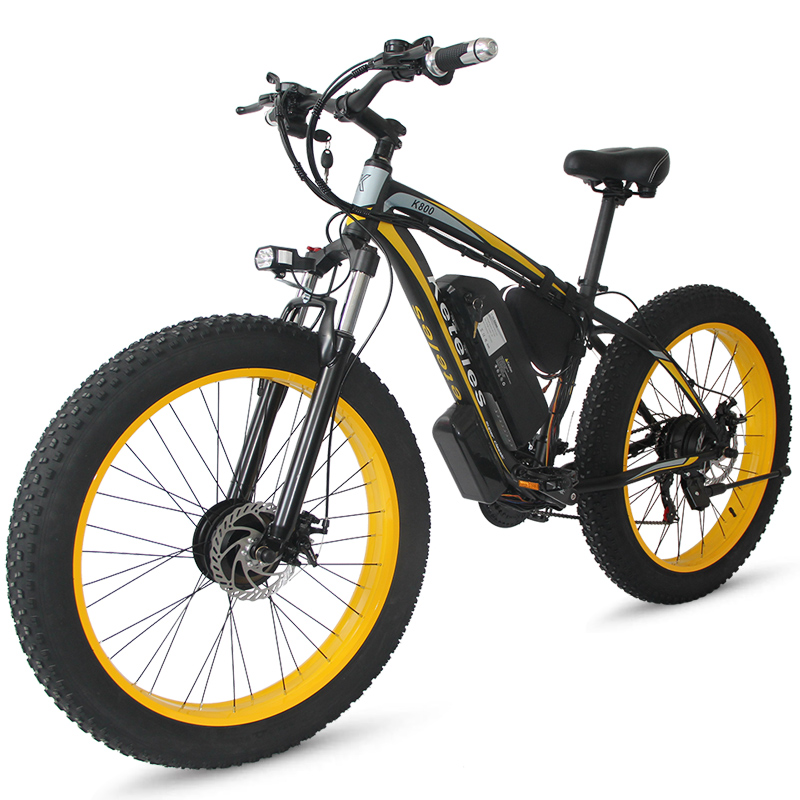 Double motor 2000W Electric Bike Motor Electric Bike 1000w Cheap Mountainbikes For Adult