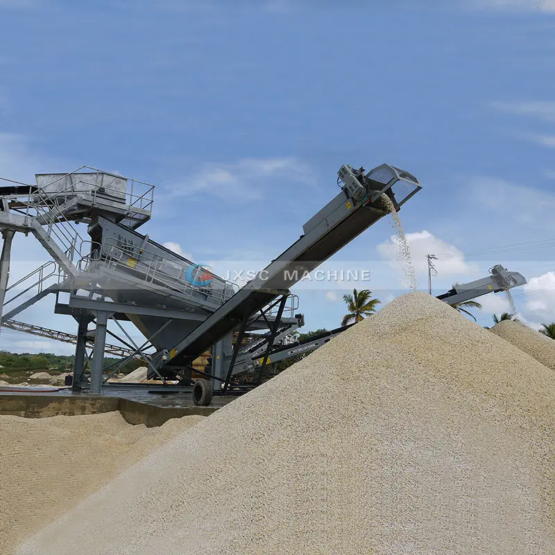 Quarry Stone Crusher Plant Concrete Mobile Crusher Station High-Efficiency Rock Crushing Machine