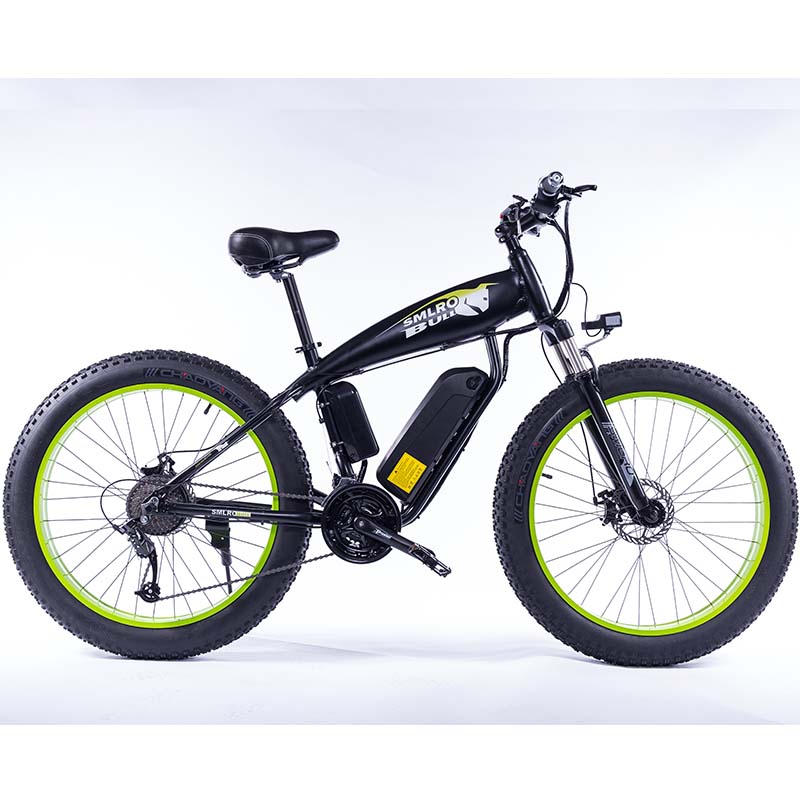 Новейший электрический велосипед 48V 350W 10AH Мужская горная, фара для электровелосипеда в 21 скорость 26 дюймов жира шин дорожный велосипед снежные велосипедные педали