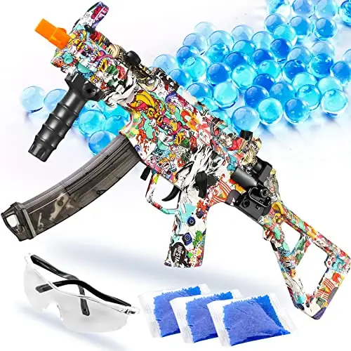 2022 Water Gel Beads Outdoor Toy Gel Water Ball Gun Bullet Gel Gun Electric
