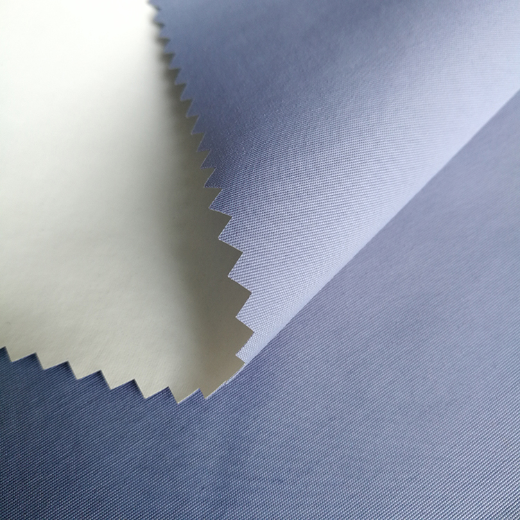 Nylon fabric, waterproof milky white pu breathable coating, suitable for jacket sportswear outdoor