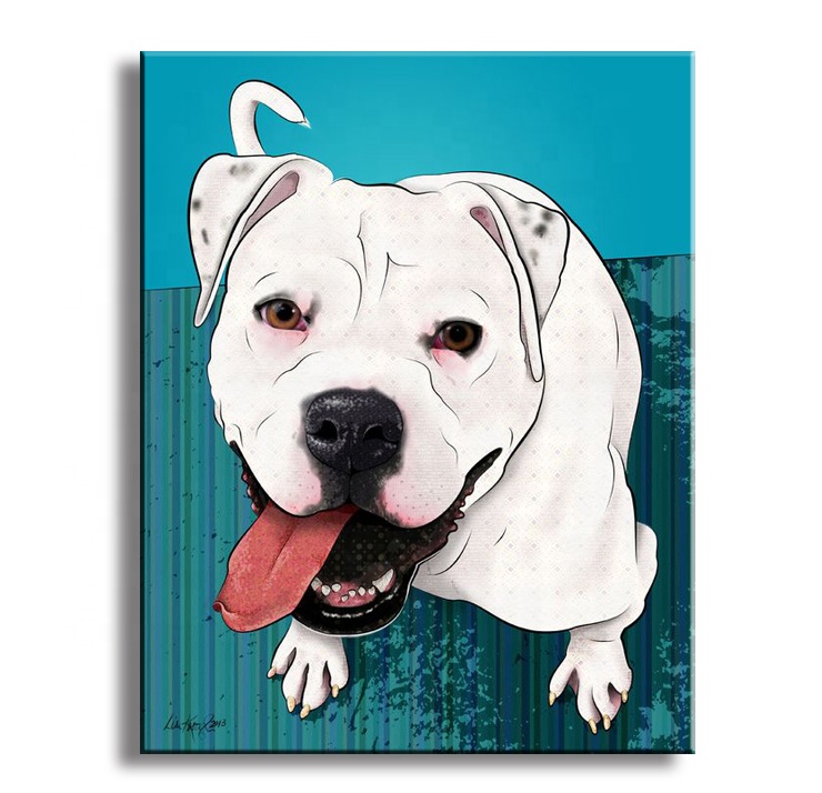 Other paintings can be customized picture wall art hand-painted animal portrait oil painting decorative painting