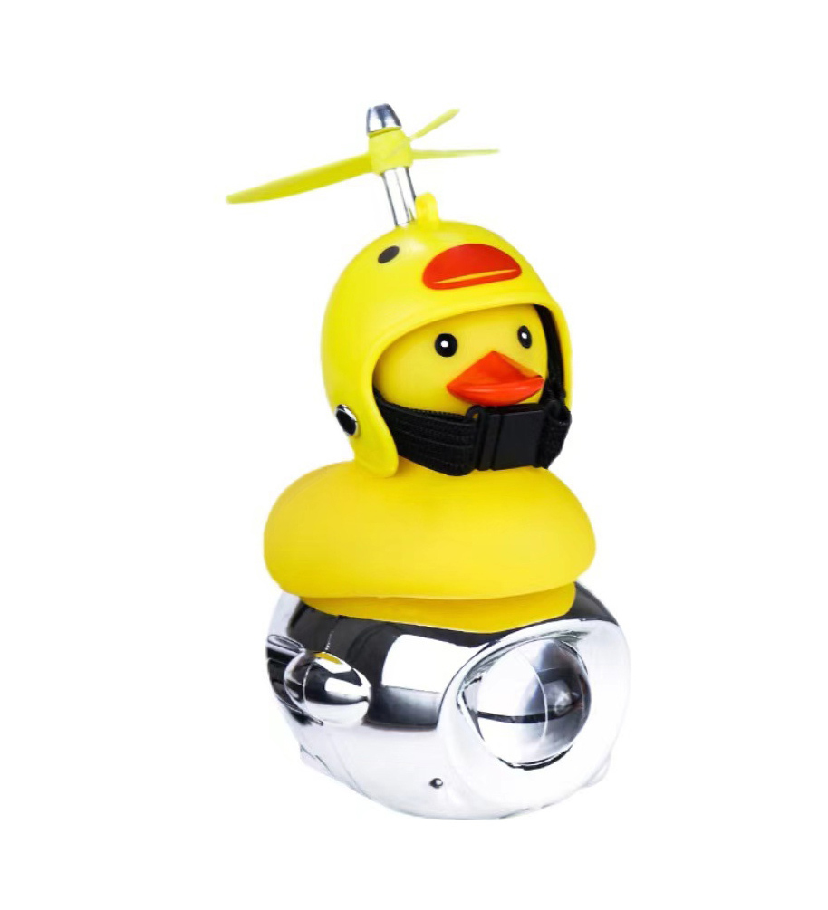 Newest 60W 7000LM Dual Color LED Motorcycle Headlight Little Yellow Duck Spot Driving Motorbike Fog Head Light Lamp with helmet