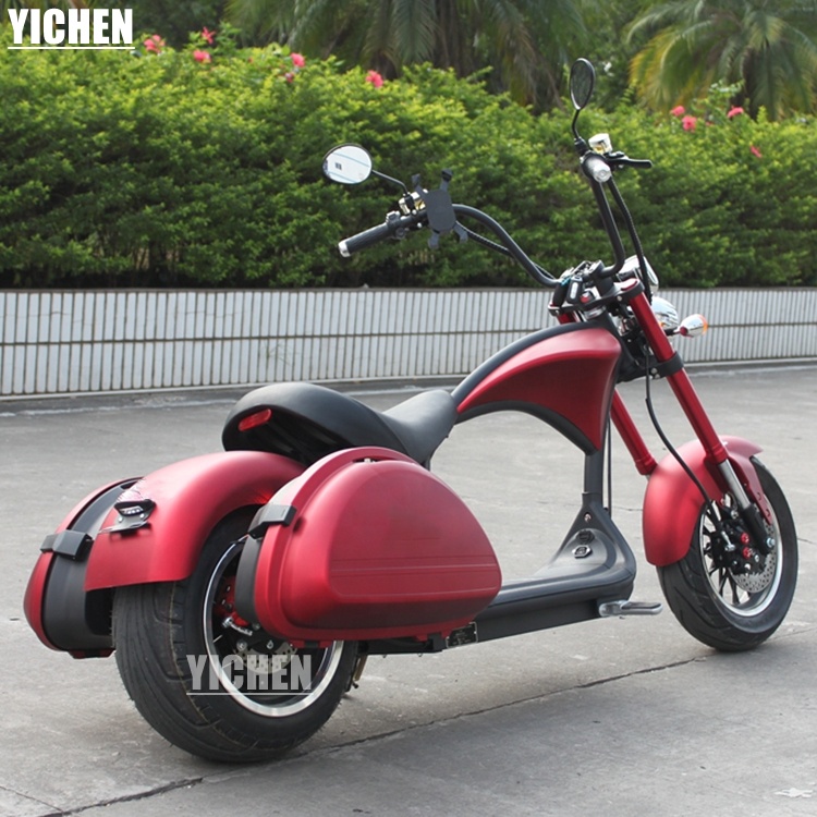 YICHEN Moto Electrique 60v 2400w 40mph Scooter Electric Moped Sports Bike Cruiser Touring Motorcycle 3000w