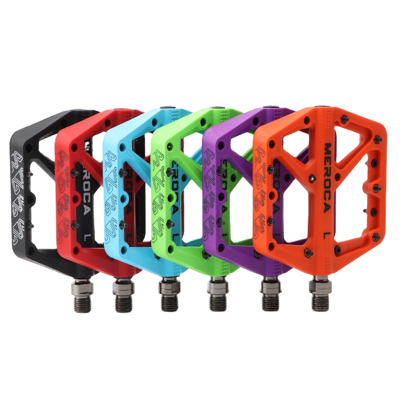 Cycling Bike Bicycle Pedals Ultralight Seal Bearings Nylon fiber Pedals Durable Widen Area Bike MTB Bicycle Parts
