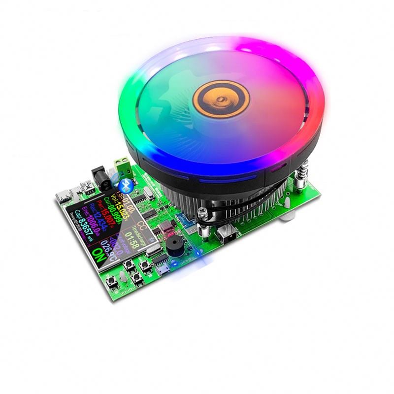 180W приложение Цвет 2,4 "DC USB тестер Электронная нагрузка 18650 Емкость батареи разрядки заряда измеритель мощности питания проверки