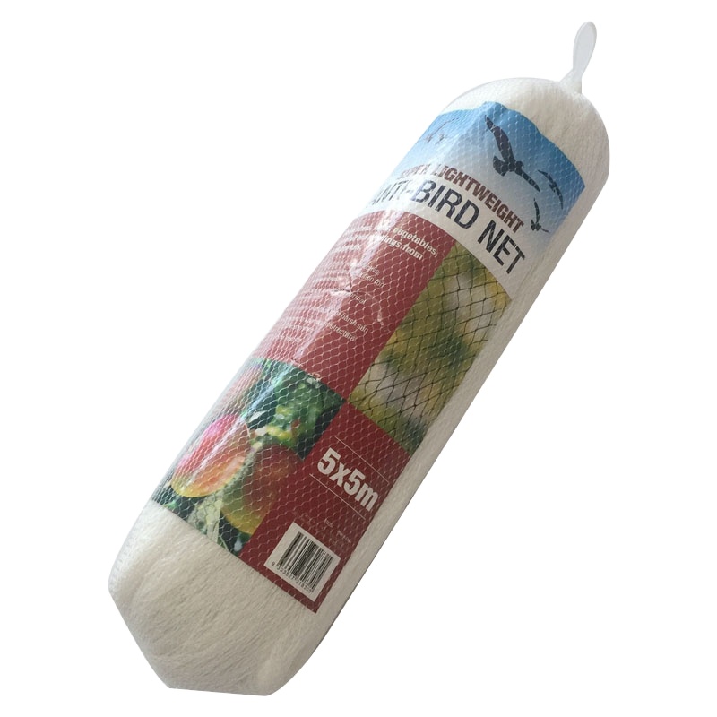 New Plastic 5x5m White Pond Netting keeps leaves anti bird net garden netting