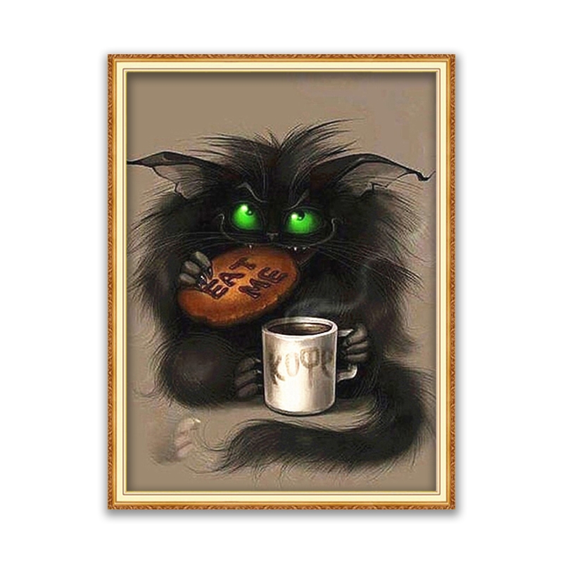 Meian Brand new big size joy sunday cross stitch kits Art Prints with great price
