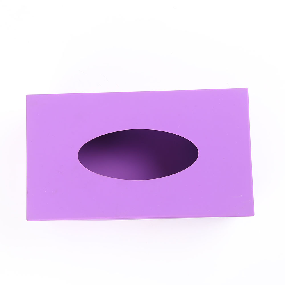 Wholesale High Quality Custom Colorful Cover Durable Silicone Tissue Box