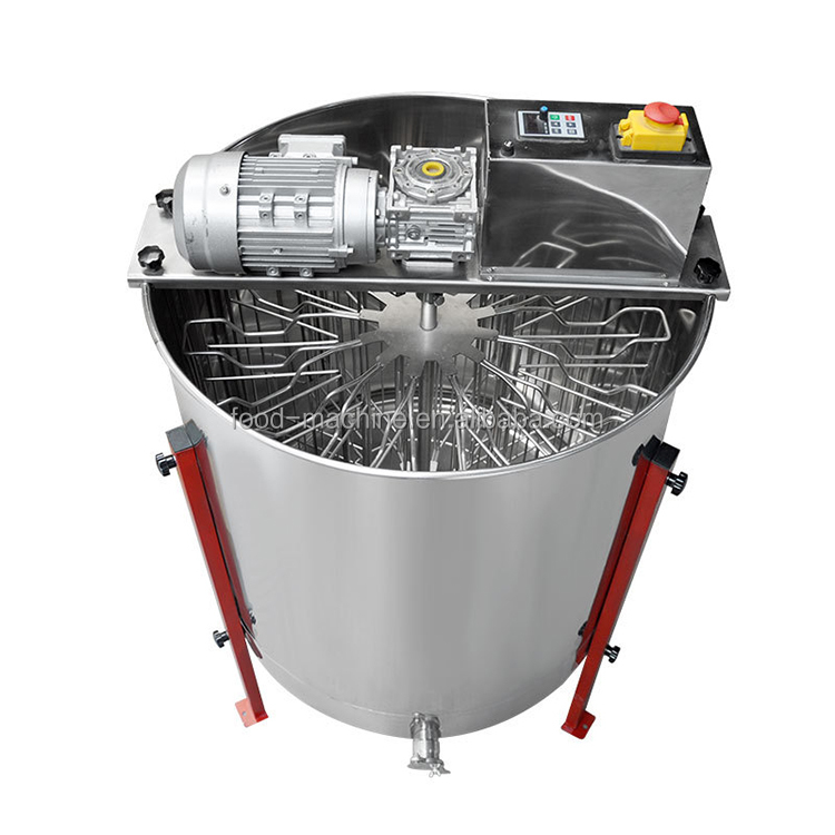 Stainless Steel Electric 12 Frames Spinne Centrifuge Equipment Shaking Honey Extractor Machine