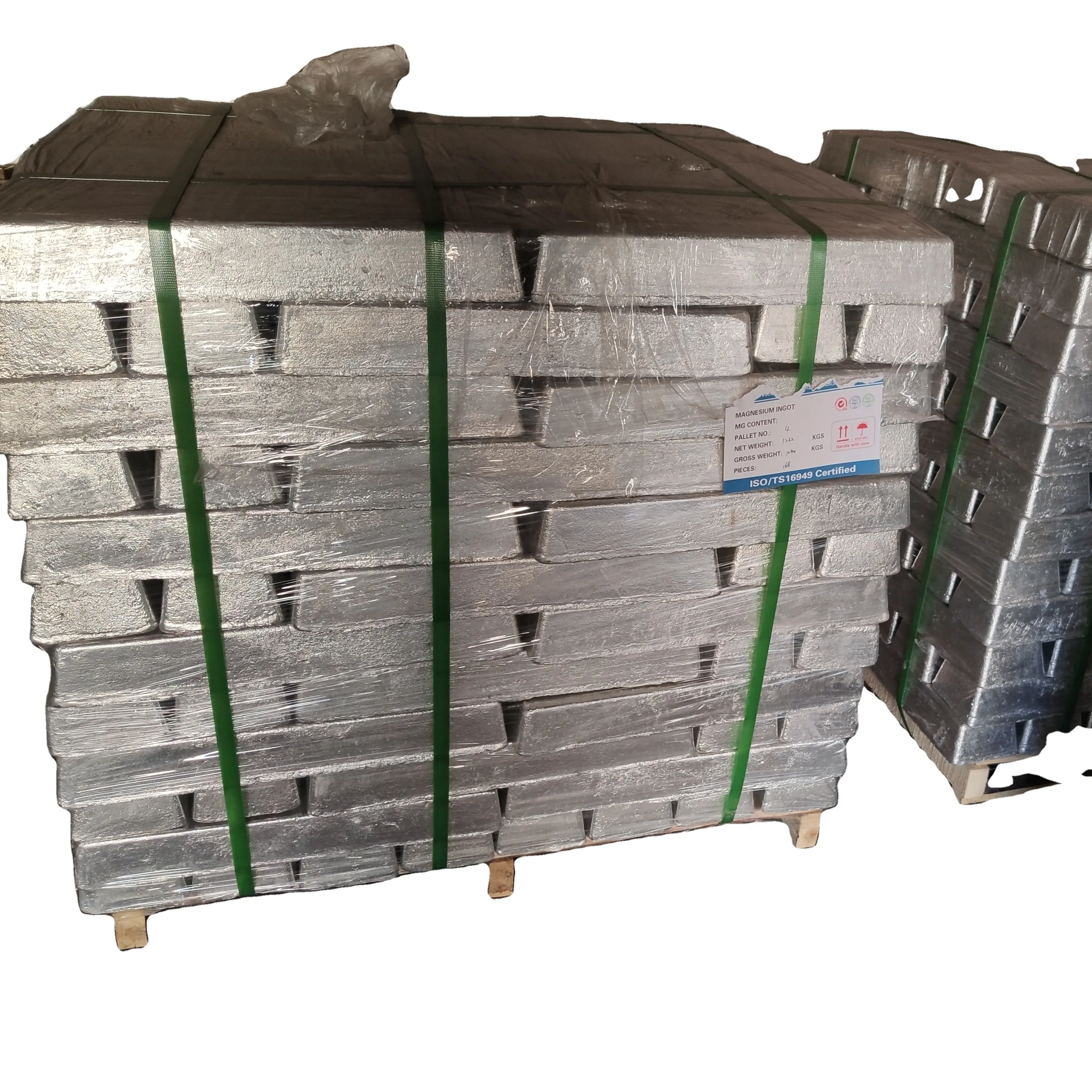 Large stocks of high purity magnesium ingot are available from Chinese suppliers