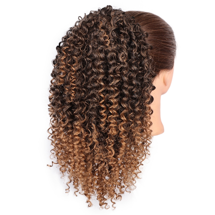 Высокотемпературный Синтетический Волосы Aisi Hair, курчавый кудрявый шиньон, пучок для черных женщин, кулиска, афро пуховик с зажимом в хвост