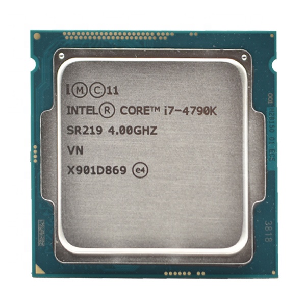 Оптовая продажа, Оригинальный настольный четырехъядерный процессор i7 4790K 4 ГГц Turbo boost 4,4 ГГц