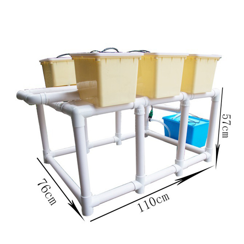 Hydroponic dutch buckets virtical Tank Bucket System Square Barrel for Planting Tomatoes and potatoes