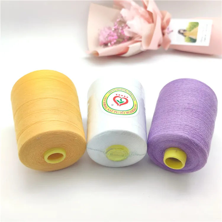 Wholesale TKT 120 40/2 3000yards 100% Spun Polyester Sewing Thread for Garments Sewing