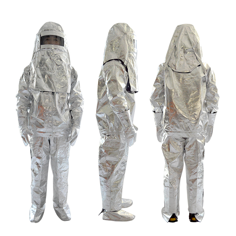Factory direct sales aluminized suit anti fire clothing heat-resistant clothing suits
