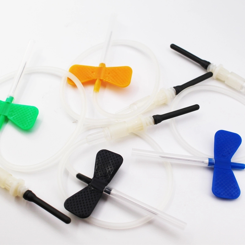 Medical disposable safety blood collection needle