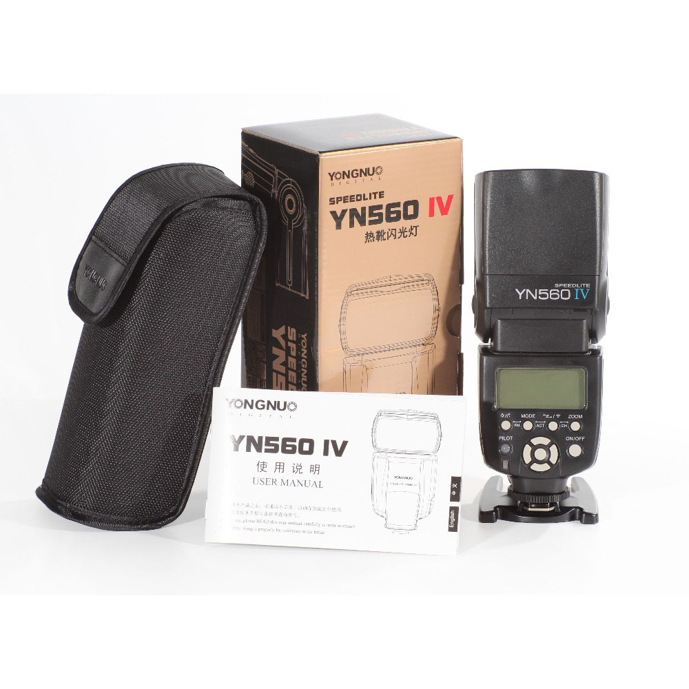 2018 New YONGNUO YN560 IV yn560iv YN-560IV Speedlite 2.4G Wireless Master&Group Flash Speedlite For Canon Nikon Pentax