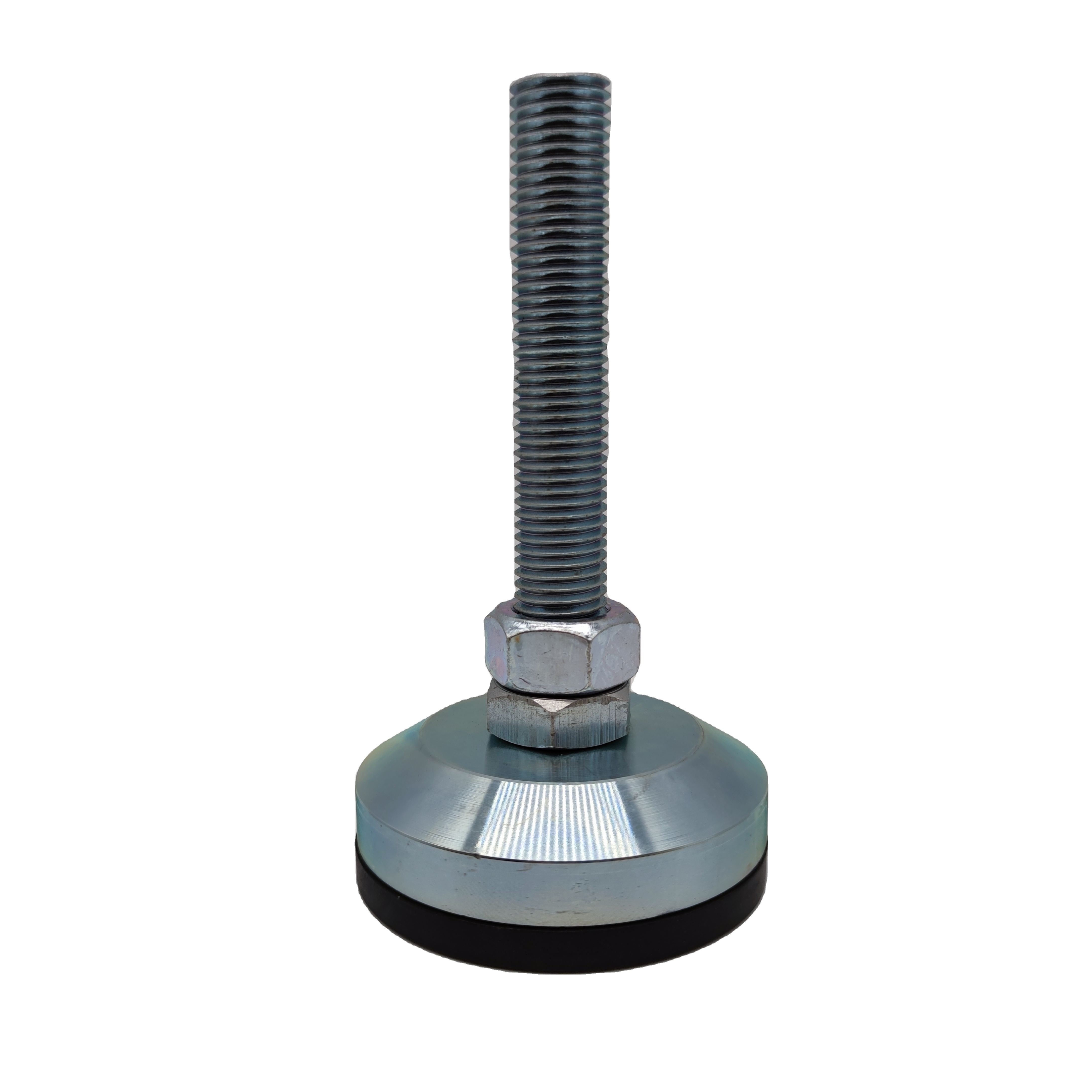 YHD Factory Direct WAL01 Level Adjustment Foot Heavy-duty metal rubber base Leveling Mount For Machinery Equipment Machine Tool