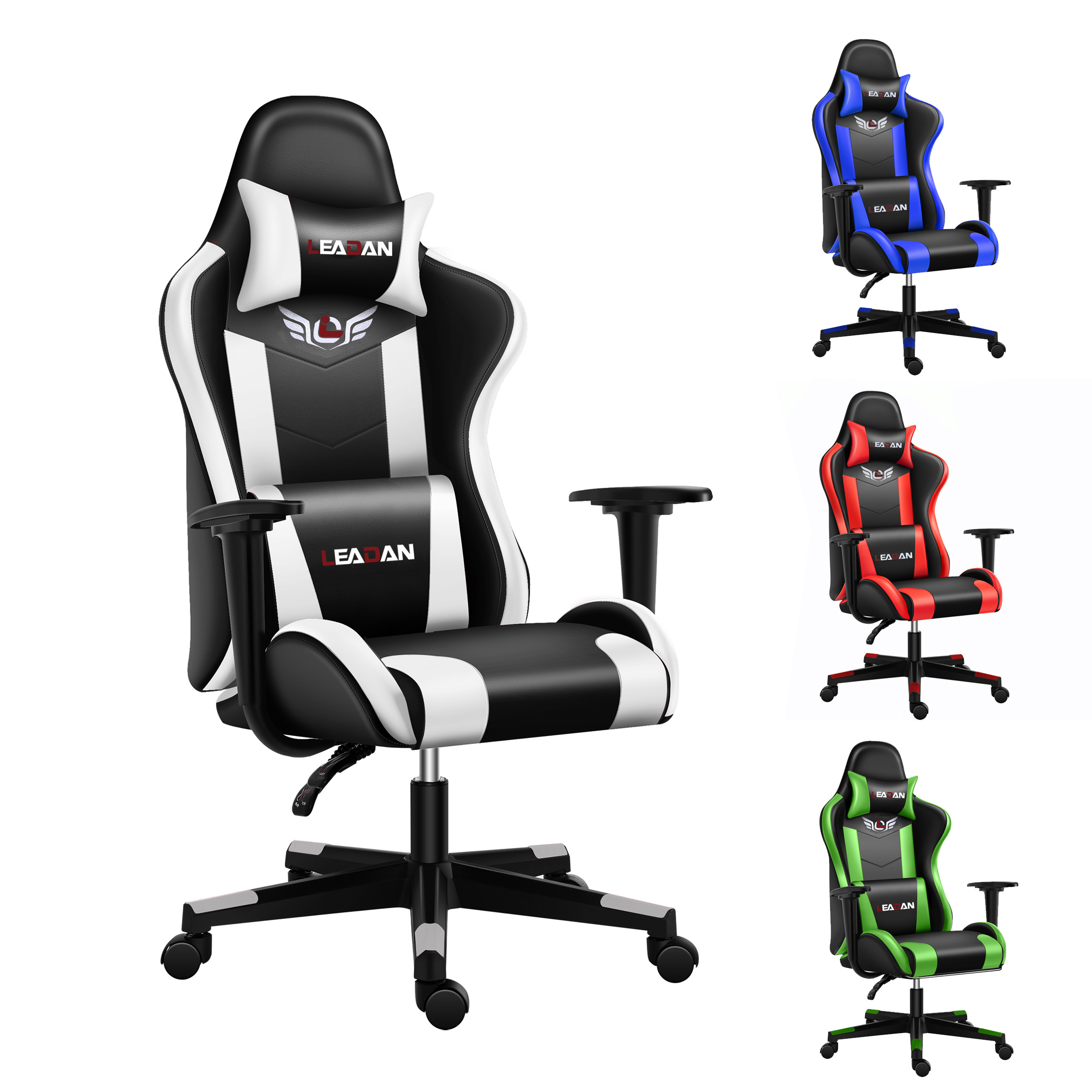 LEADAN дешевый секретный лабораторный розовый Скорпион rgb пользовательский светодиодный массажный игровой стул Скорпион белый игровой стул гонки rgb светодиодный ПК компьютер