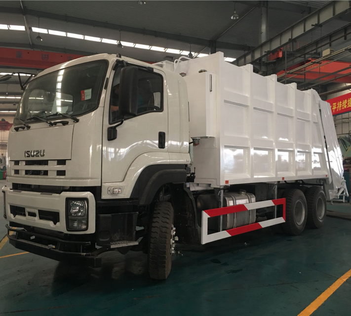 ISUZU мусора сжатый грузовик