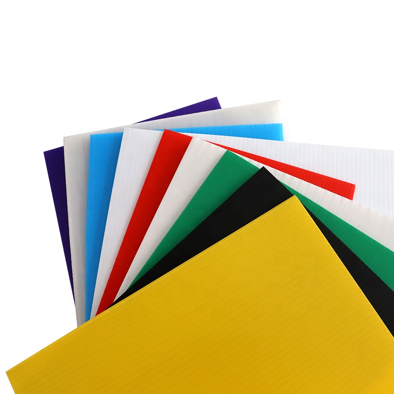 pp sign board corrugated plastic sheet wholesale price
