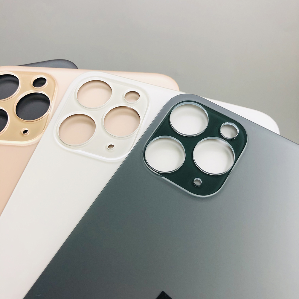 Дешевый чехол-накладка на заднюю панель для iPhone 11, Сменный Чехол для батареи для 11pro 11Promax, задний корпус, задний Чехол