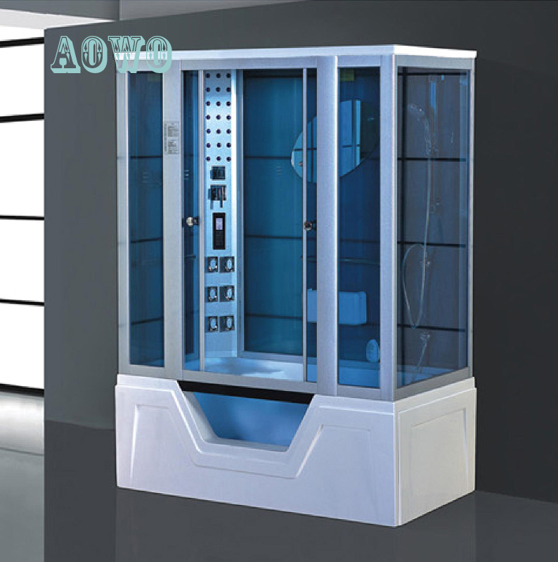 Good quality bath steam spa sauna 1.5m with jacuzziss spa bathtubs one person bathroom shower steam spa decoration