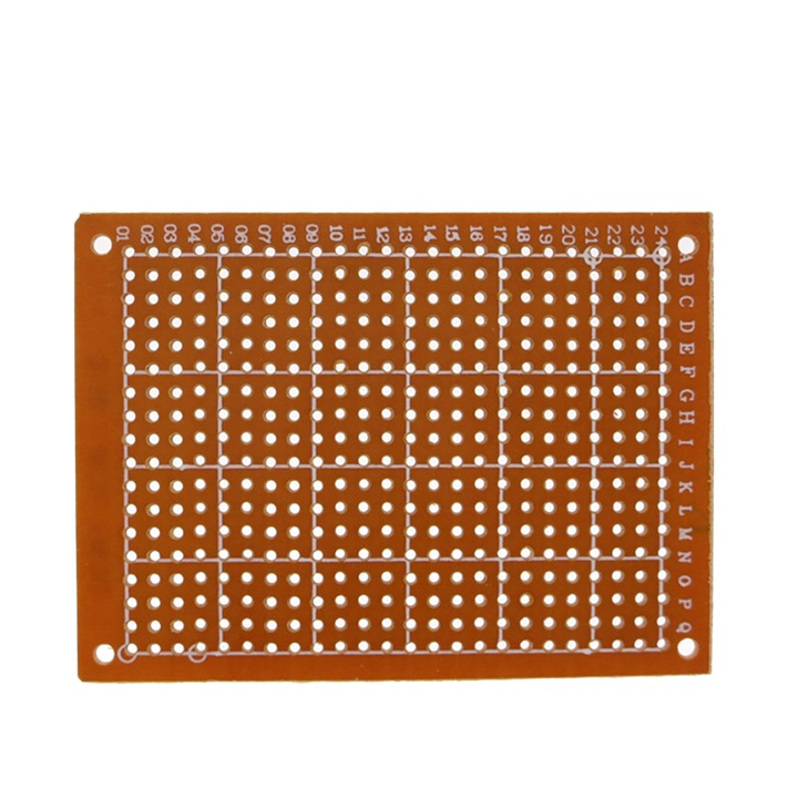 Умная электроника ~ 10 шт 5x7 PCB DIY Прототип бумаги PCB желтый универсальная доска