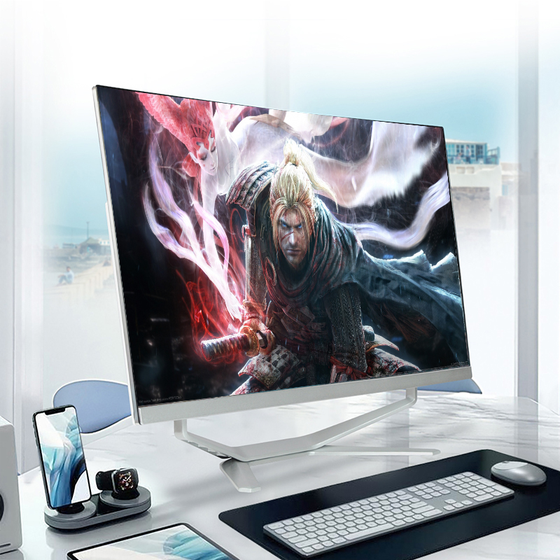 27 дюймов 24 дюйма OEM экран с изогнутыми краями i7 оперативная память 8GB16GB 1 ТБ HDD моноблок ПК all in one дешевой цене SSD HDD настольный компьютер моноблок