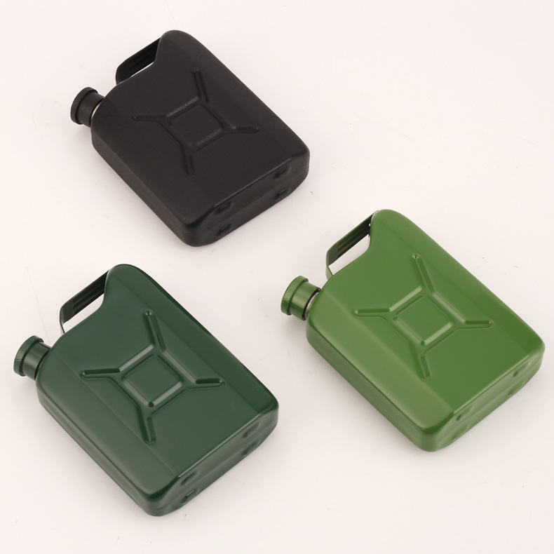 Guaranteed quality proper price steel personalised hip flask set gift