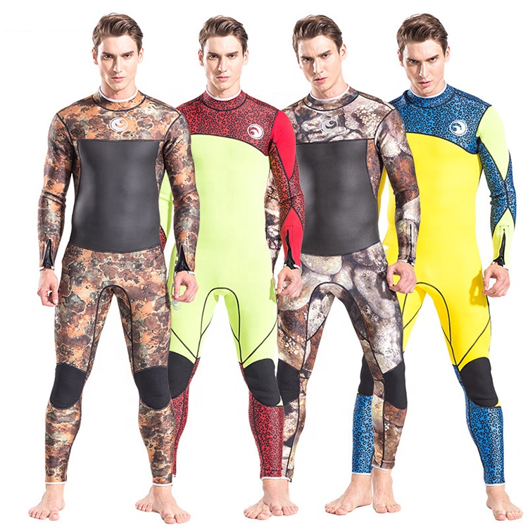 2021 Hot Sale Long Sleeve 3 mm Neoprene Men Wets Suits Rash Guard Diving Suits For Diving And Surfing HISM049-M052