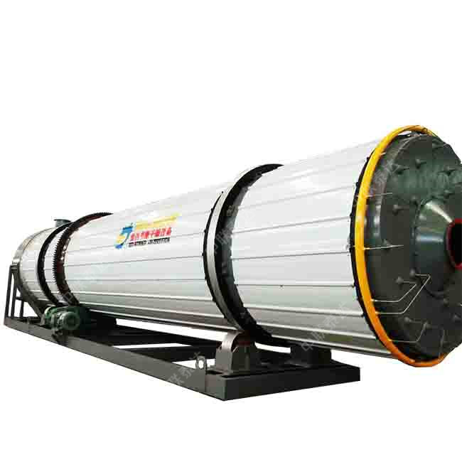 Manufacturer Direct Sale Rotary Drum Dryer Powered by Steam Source For Drying Mineral Stone Coal Slurry Coal Animal Feed